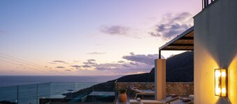 Metatulia 3 villa,sea views,pool,Souda,Plakias
