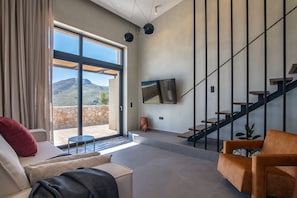 TV - Metatulia 4 villa,sea views,pool,Souda,Plakias (Plakias)