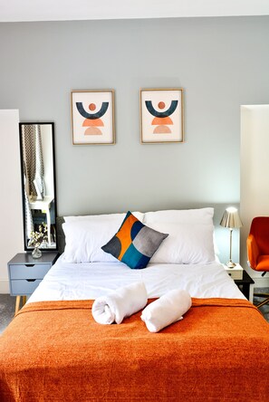 3 habitaciones, wifi gratis y ropa de cama