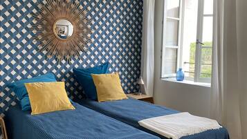 3 chambres, draps fournis