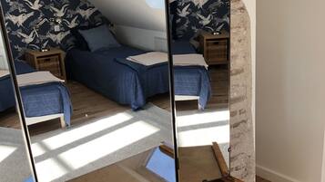 3 bedrooms, bed sheets