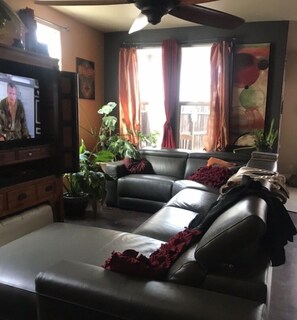 Smart TV, caminetto, stampante