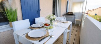 Appartement style contemporain à 150 mètres de l'océan