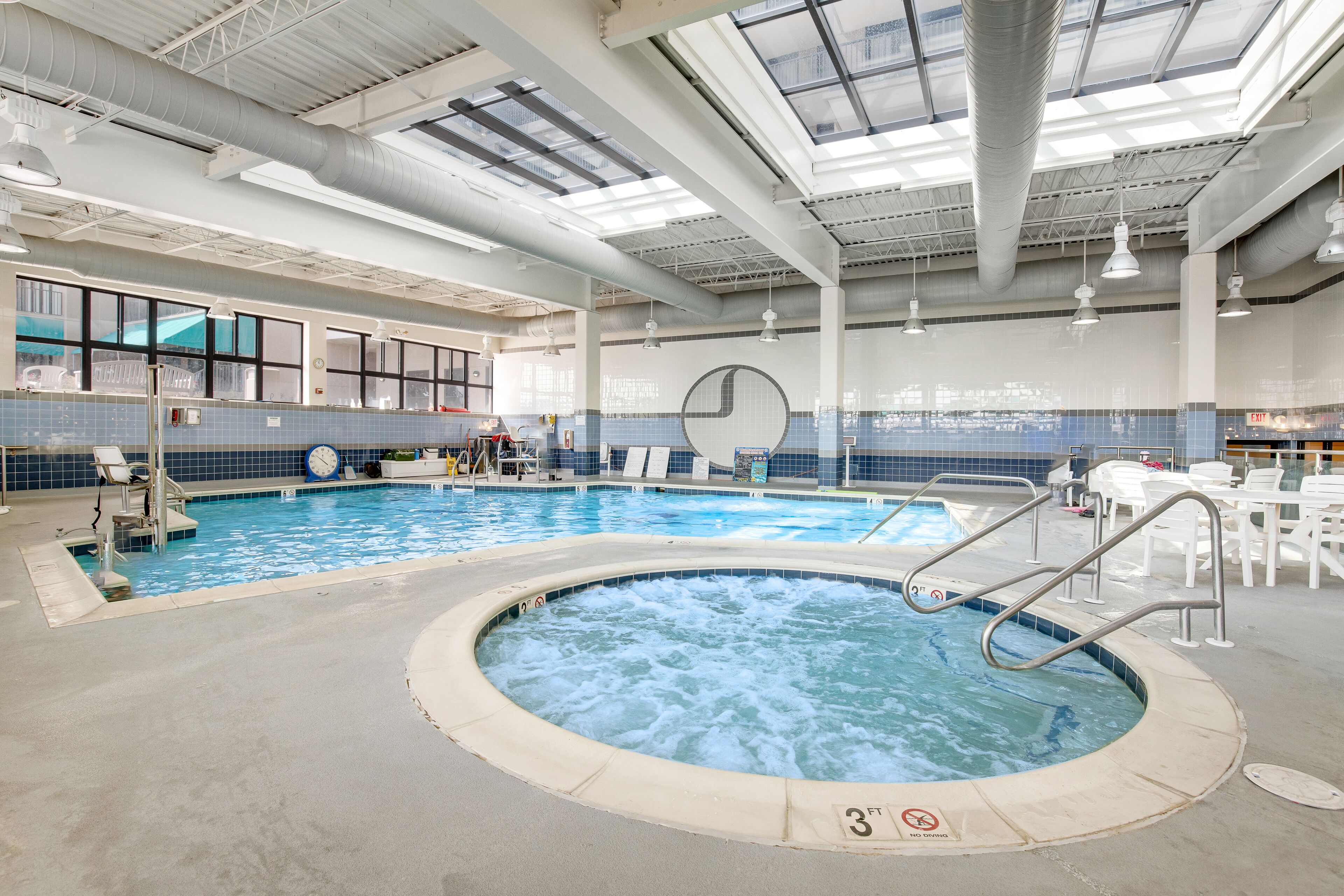 Piscine couverte, piscine chauffée