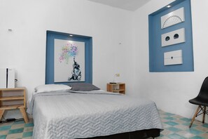 2 slaapkamers, een bureau, gratis wifi, beddengoed