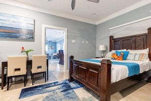4 bedrooms, desk, iron/ironing board, free WiFi