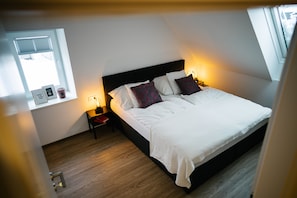 2 bedrooms, desk, iron/ironing board, free WiFi