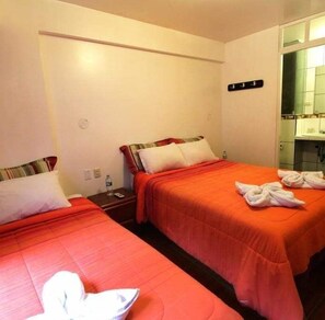 Wifi gratis y ropa de cama 