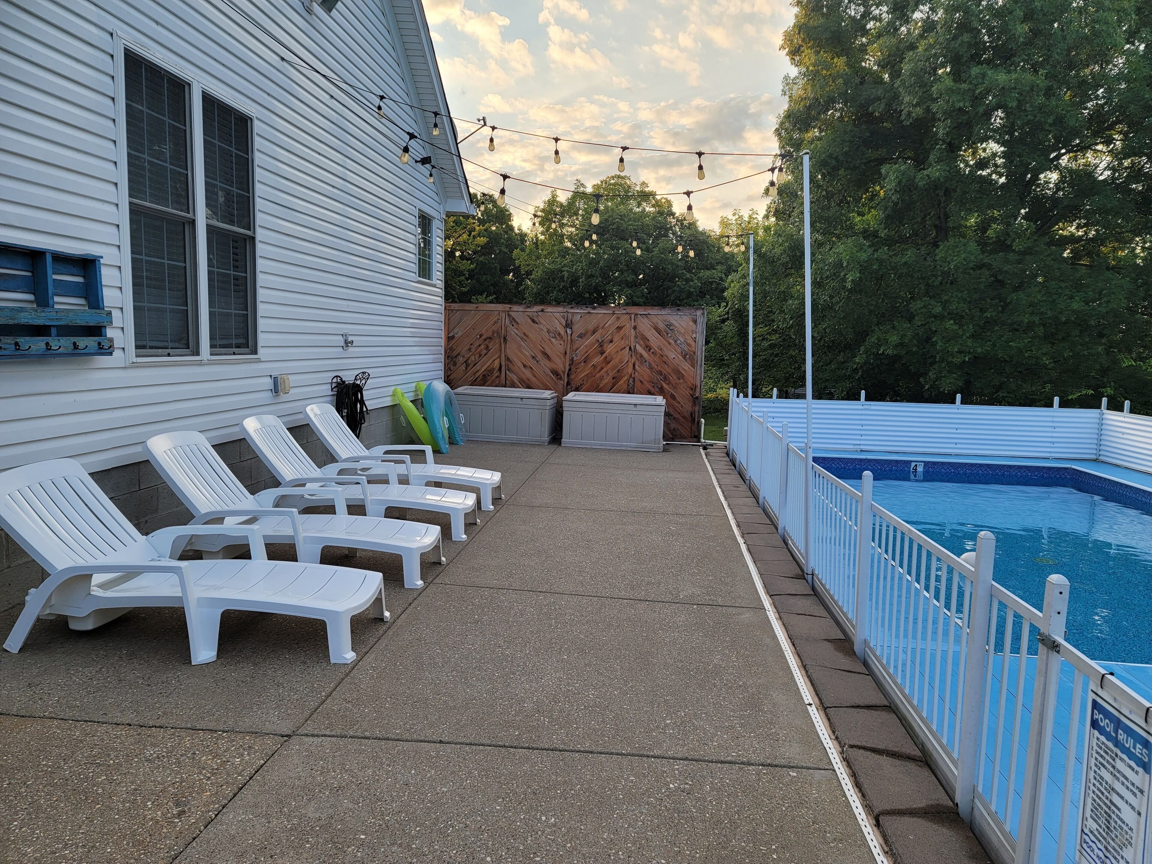 Piscine extérieure
