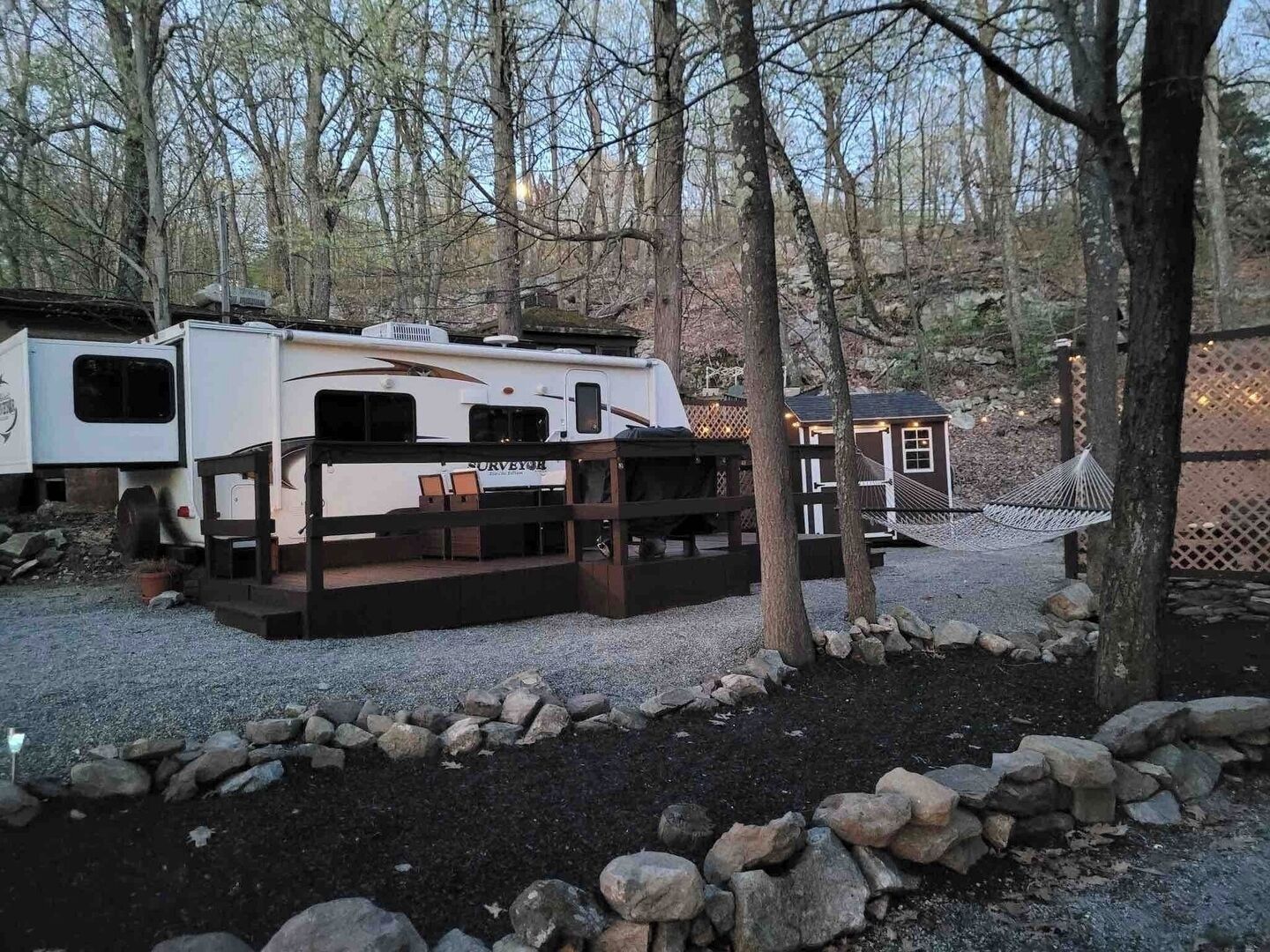 Enceinte de l’hébergement