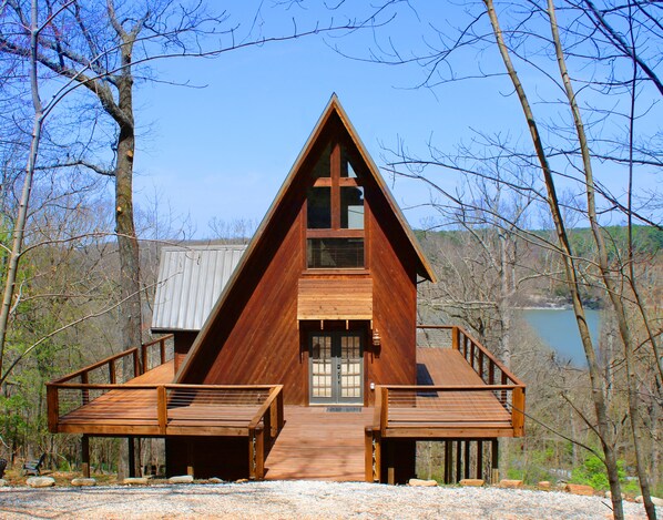 Exterior - 🌟 Lakeview Haven 🌟 A-Frame Treehouse Beaver Lake (Springdale)