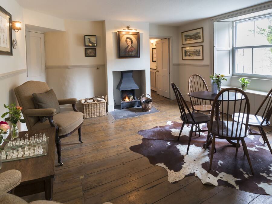 Sitteområde i lobbyen