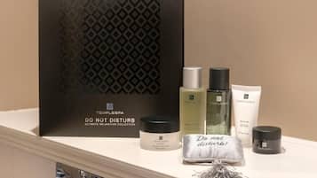 Douche, serviettes fournies