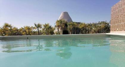 Villas 50m (2min) from the Beach in San Benito, YUC-MX