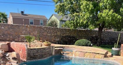 Incredible home with custom pool and fountain