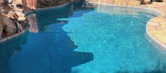 Incredible home with custom pool and fountain