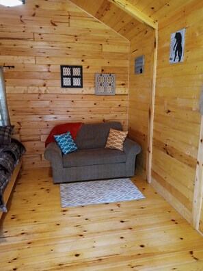 Living area - Cannabis Creek Cabin (with extras) (Luther)