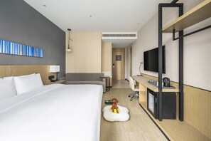 Habitación estándar, 1 cama King size (Dog) | 1 habitación, ropa de cama hipoalergénica y edredón 