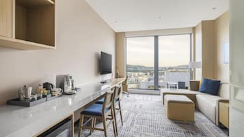 Suite, 1 King Bed | 1 bedroom, hypo-allergenic bedding, down comforters, in-room safe