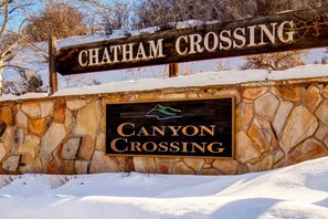 Exterior detail - Luxery Mountain Townhome, Year-Round Recreation + Private Sauna! (Park City)