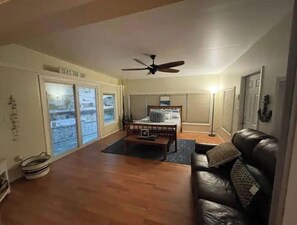 2 bedrooms, iron/ironing board, travel crib, free WiFi