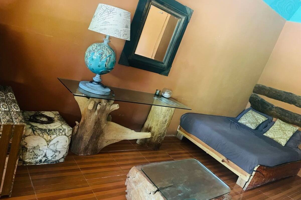 Kabin Standar, 1 kamar tidur, area halaman | Seprai linen