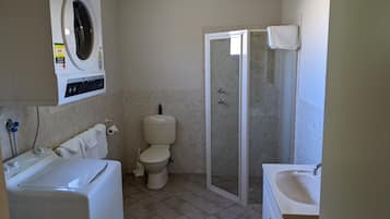 Combined shower/bathtub
