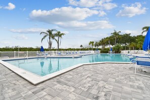 Alberca al aire libre 