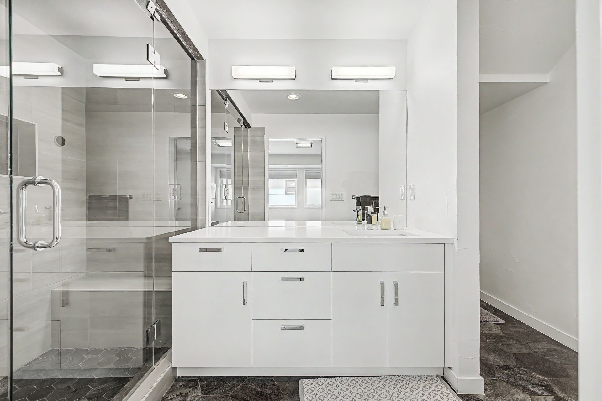 Primary suite bathroom