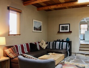 TV connectée, cheminée