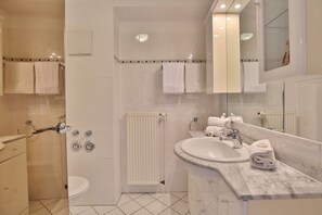 Shower, hair dryer