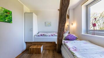 2 Schlafzimmer, kostenloses WLAN, Bettwäsche