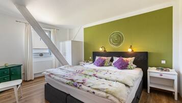 2 chambres, accès au Wi-Fi (inclus), literie fournie