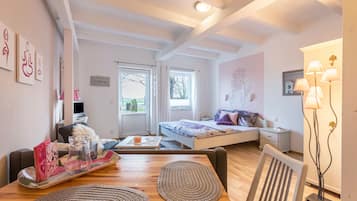 1 Schlafzimmer, kostenloses WLAN, Bettwäsche