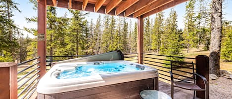 Bain à remous extérieur