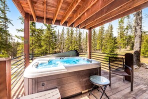 Baignoire à remous extérieure