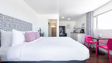 1 habitación, tabla de planchar con plancha, wifi y ropa de cama