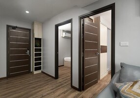 Minibar, caja de seguridad en la habitación, escritorio y wifi gratis 