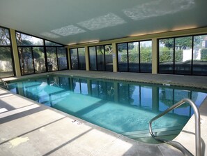 Indoor pool, outdoor pool