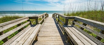 Just Steps to Gorgeous Beach Access, Pool Views, Minutes to Downtown, $300 in Free Tickets!