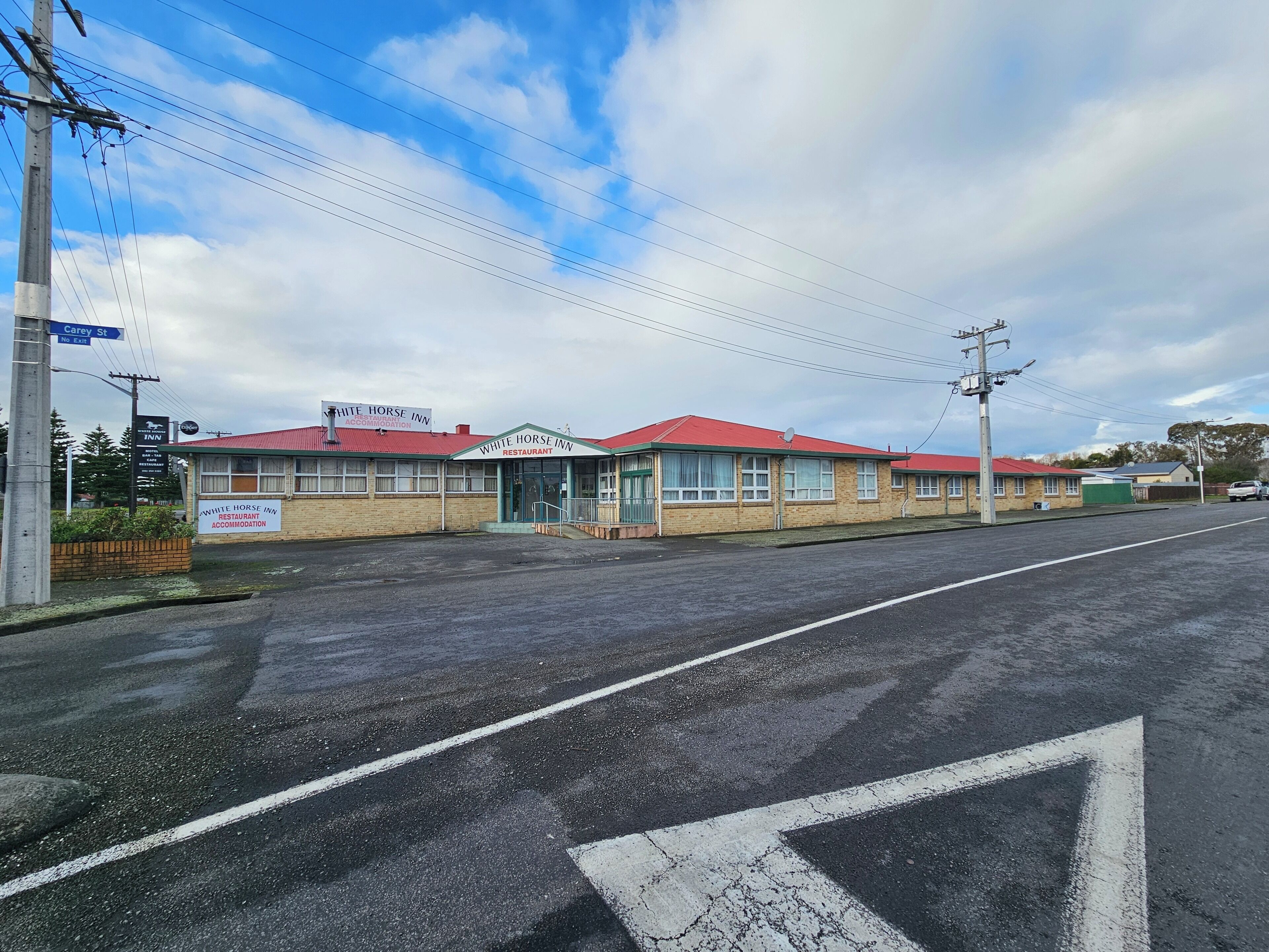 Fassade der Unterkunft