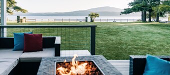 Ocean View House, Outdoor TV, Firepit, Hot Tub, One Mile to Town!