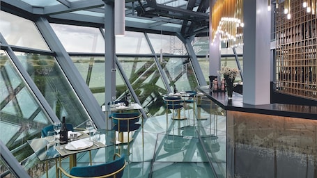 Restaurant. Kass Diamond Resort