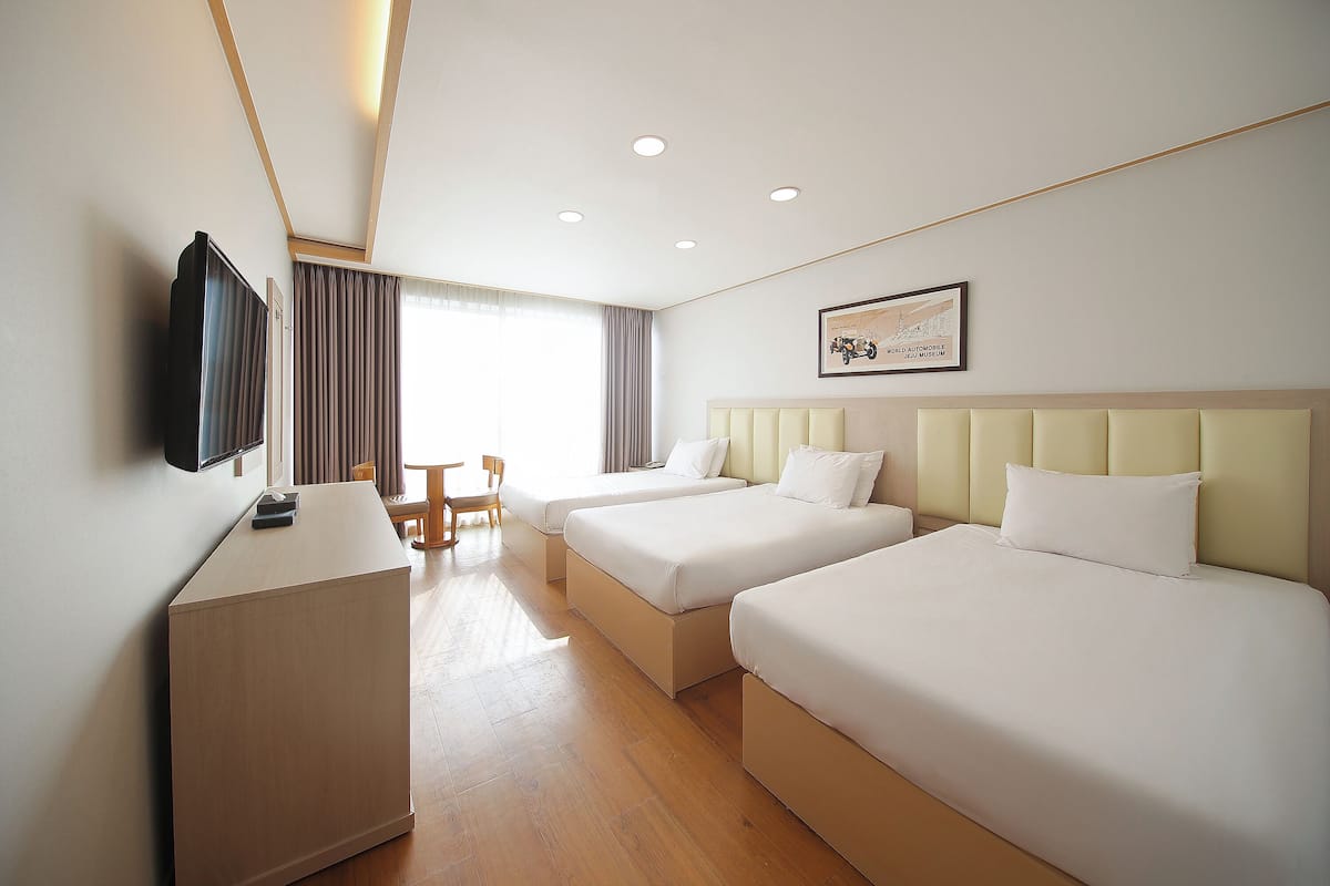Business Triple Room | Hypo-allergenic bedding, desk, laptop workspace, soundproofing