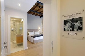 Family Studio | Free WiFi, bed sheets - Monti Panisperna Suites (Rome)