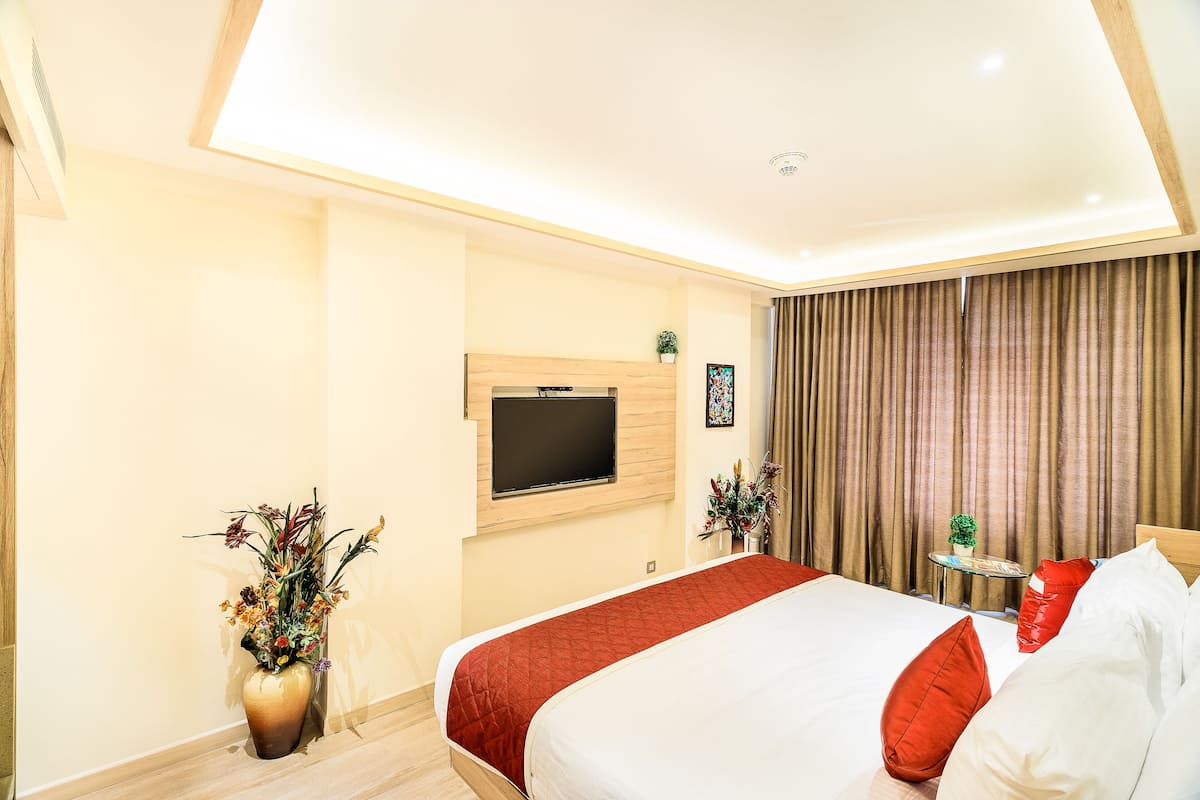 Bộ trải giường bằng vải cotton Ai Cập, bộ đồ giường cao cấp 