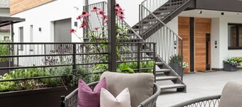 Apartment 'Nature Duplex Zaun - Fluss' with Mountain View, Terraces & Wi-Fi