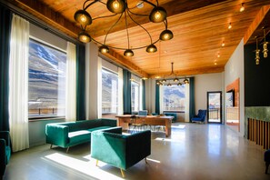 Sitteområde i lobbyen