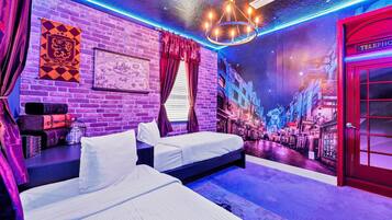 6 bedrooms, in-room safe, iron/ironing board, free WiFi