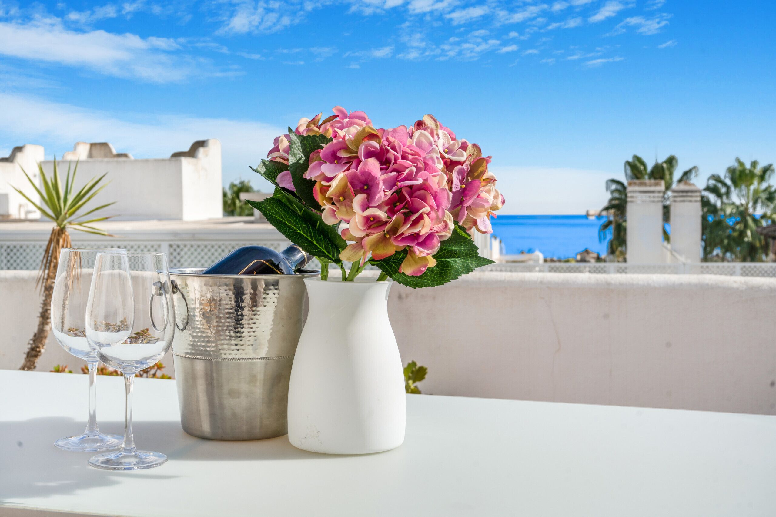 Utsikt fra overnattingsstedet